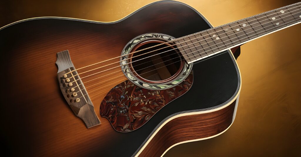 dreadnought acoustic guitar.
